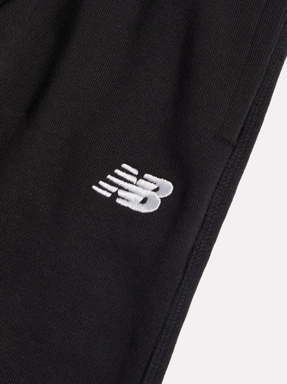 New Balance Black Small Logo French Terry Joggers image 3
