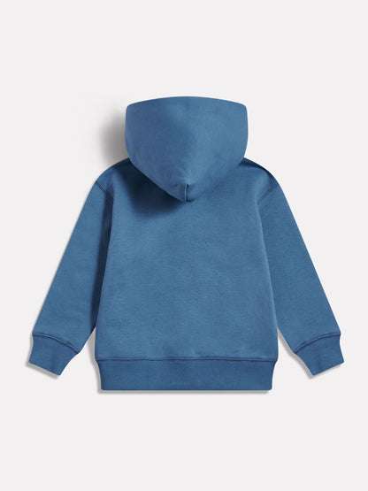 Dsiney Kidz - New Balance Blue Small Logo Zip Through Hoodie image 2