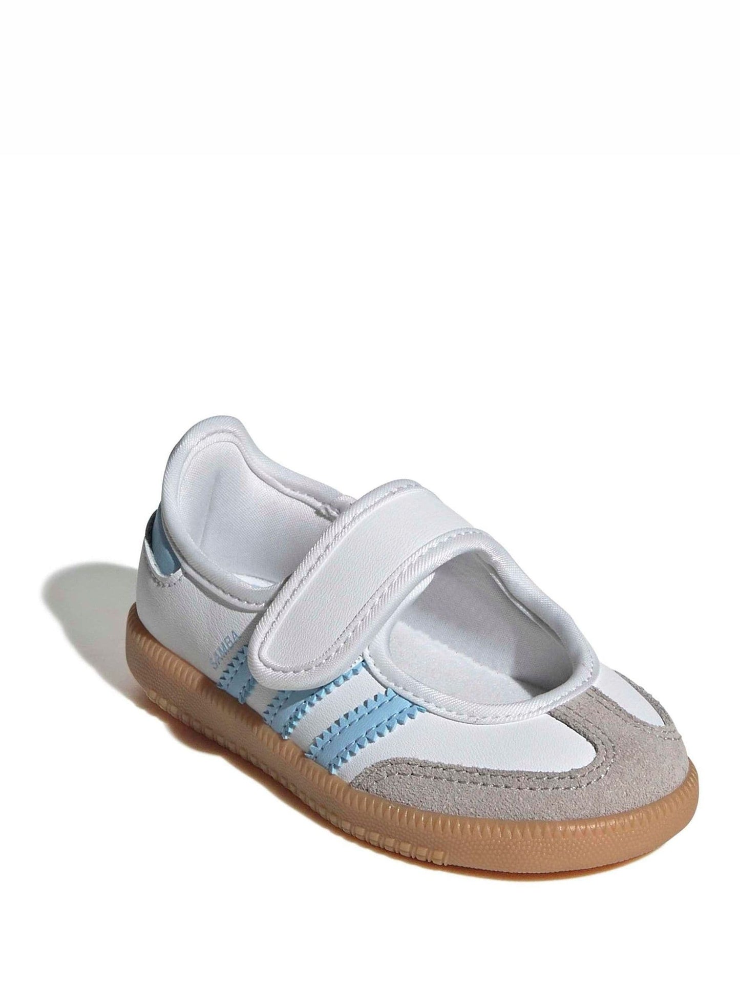 adidas Originals White Samba Jane Trainers image 1