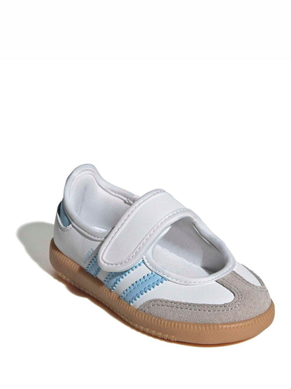adidas Originals White Samba Jane Trainers image 1