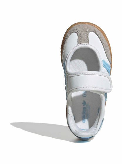 adidas Originals White Samba Jane Trainers image 6