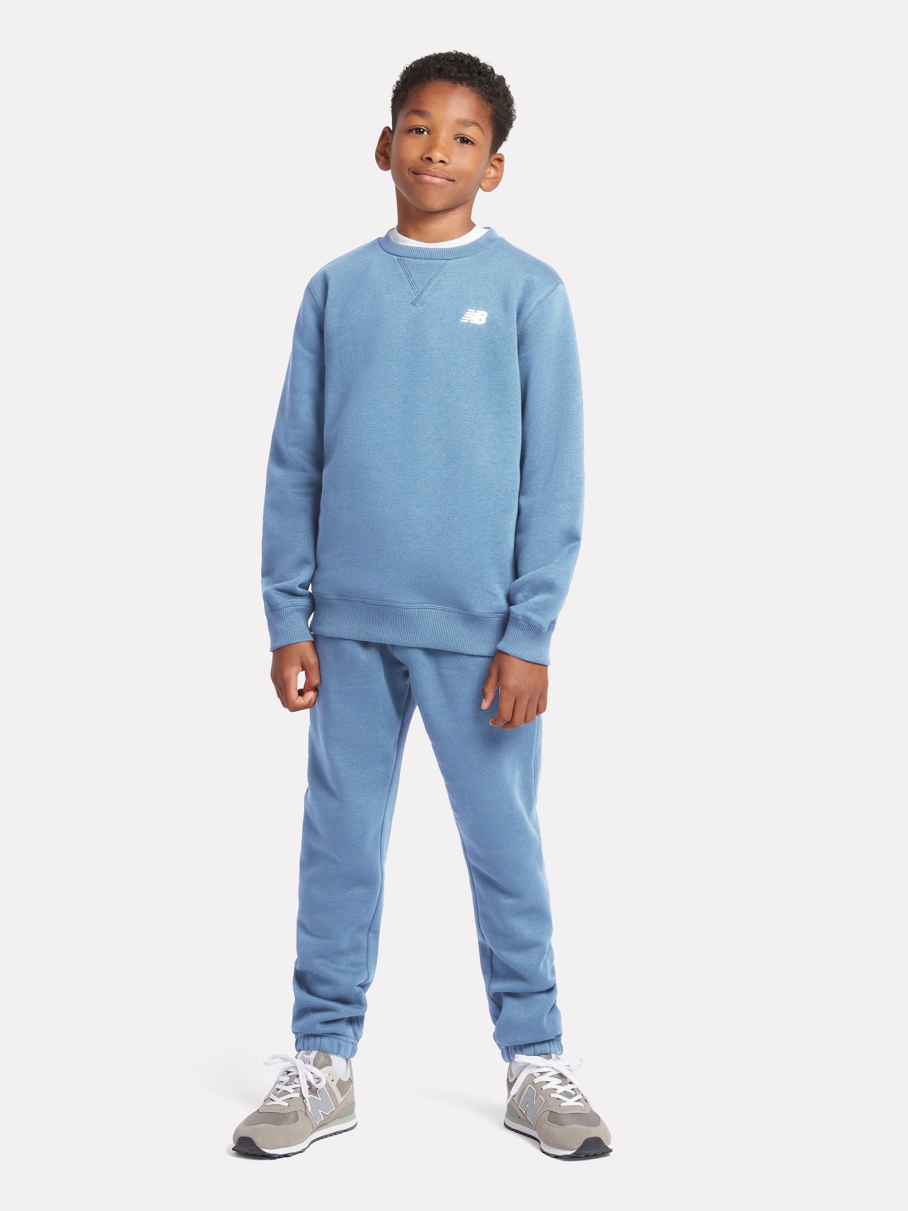Dsiney Kidz - New Balance Blue Small Logo Sweatshirt image 4