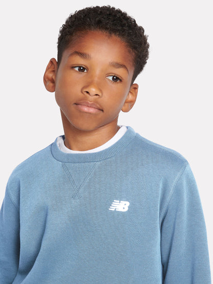 Dsiney Kidz - New Balance Blue Small Logo Sweatshirt image 5