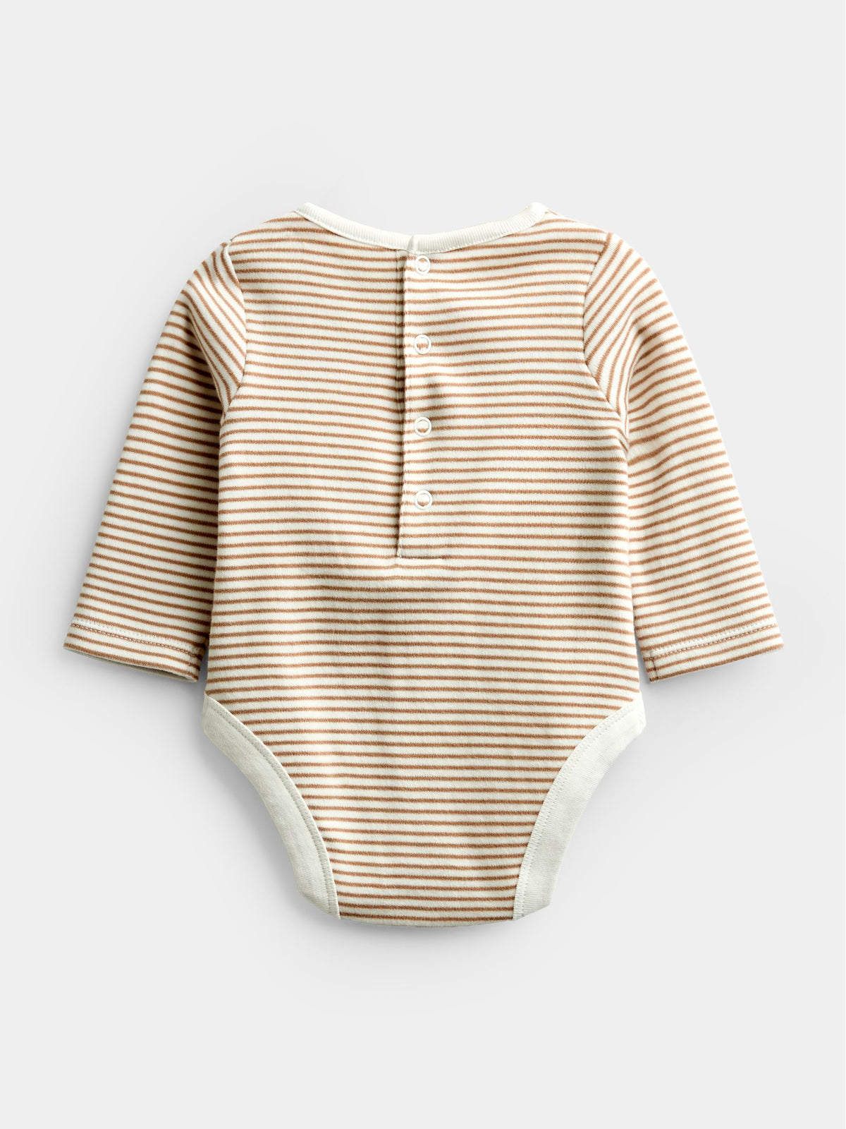 Dsiney Kidz - Jojo Maman Bébé Brown Bear Jersey Dungaree & Bodysuit Set image 3