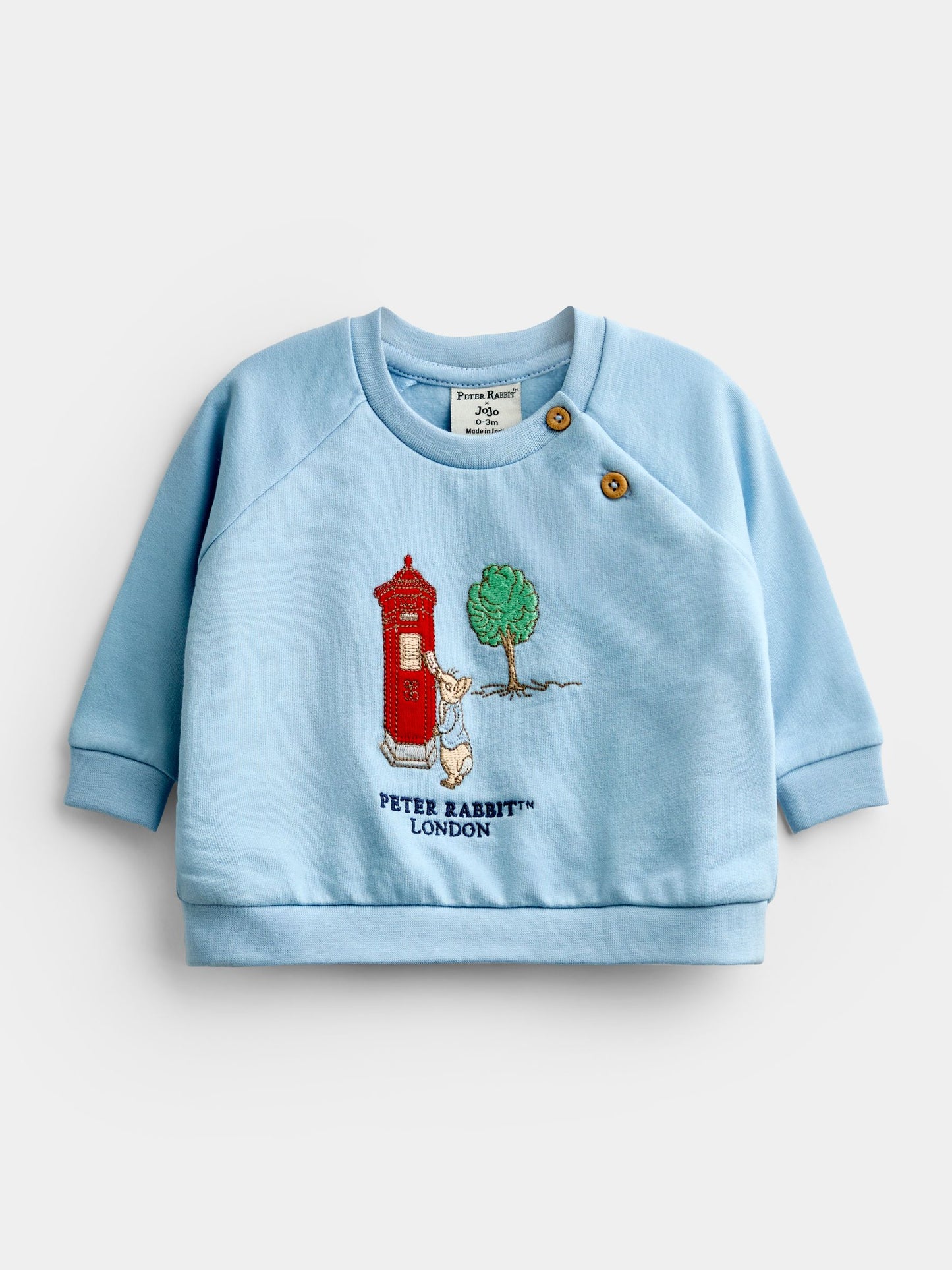 Dsiney Kidz - Jojo Maman Bébé Blue Peter Rabbit™ London 2-Piece Sweater & Joggers Set image 5