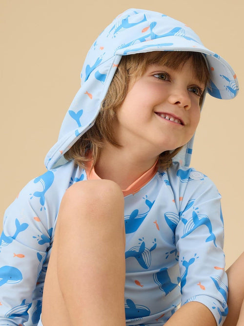 Dsiney Kidz - MORI Blue Whale Song Rash Vest image 1