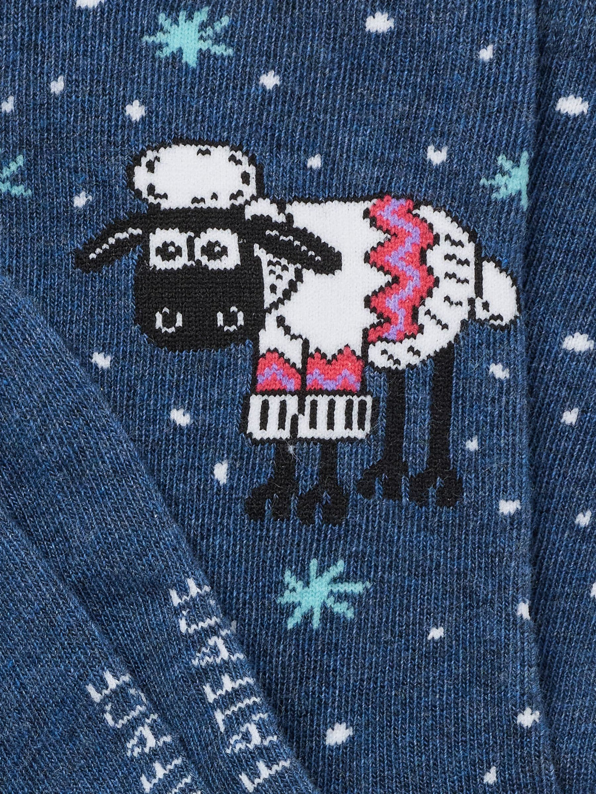 FatFace Navy Shaun the Sheep Christmas Socks - image 2
