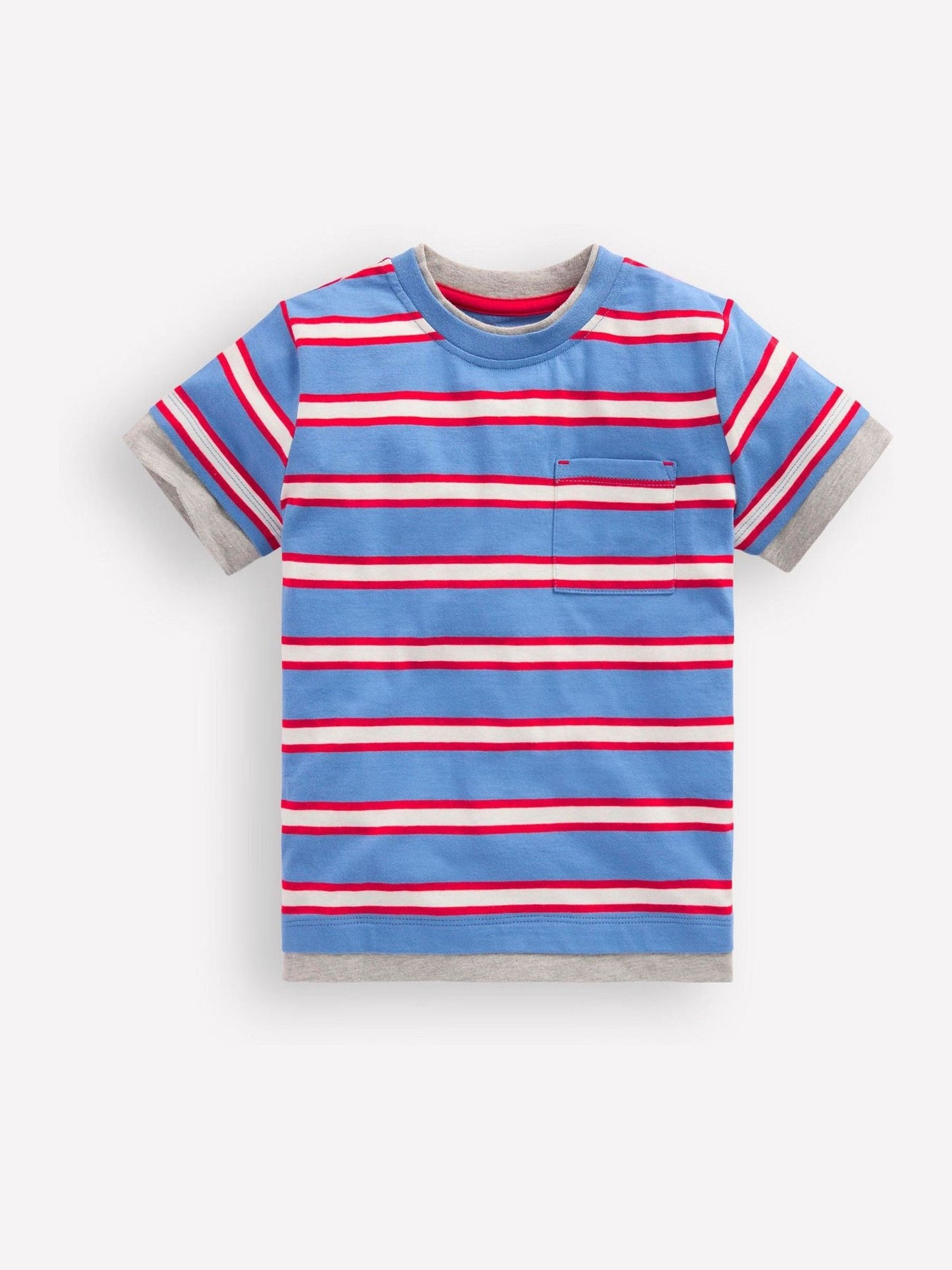 Boden Blue Double Layer T-Shirt image 1
