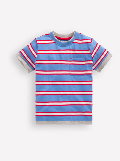 Boden Blue Double Layer T-Shirt image 1