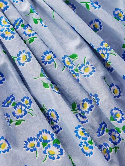 Boden Blue Bubble Hem Rib Dress image 3