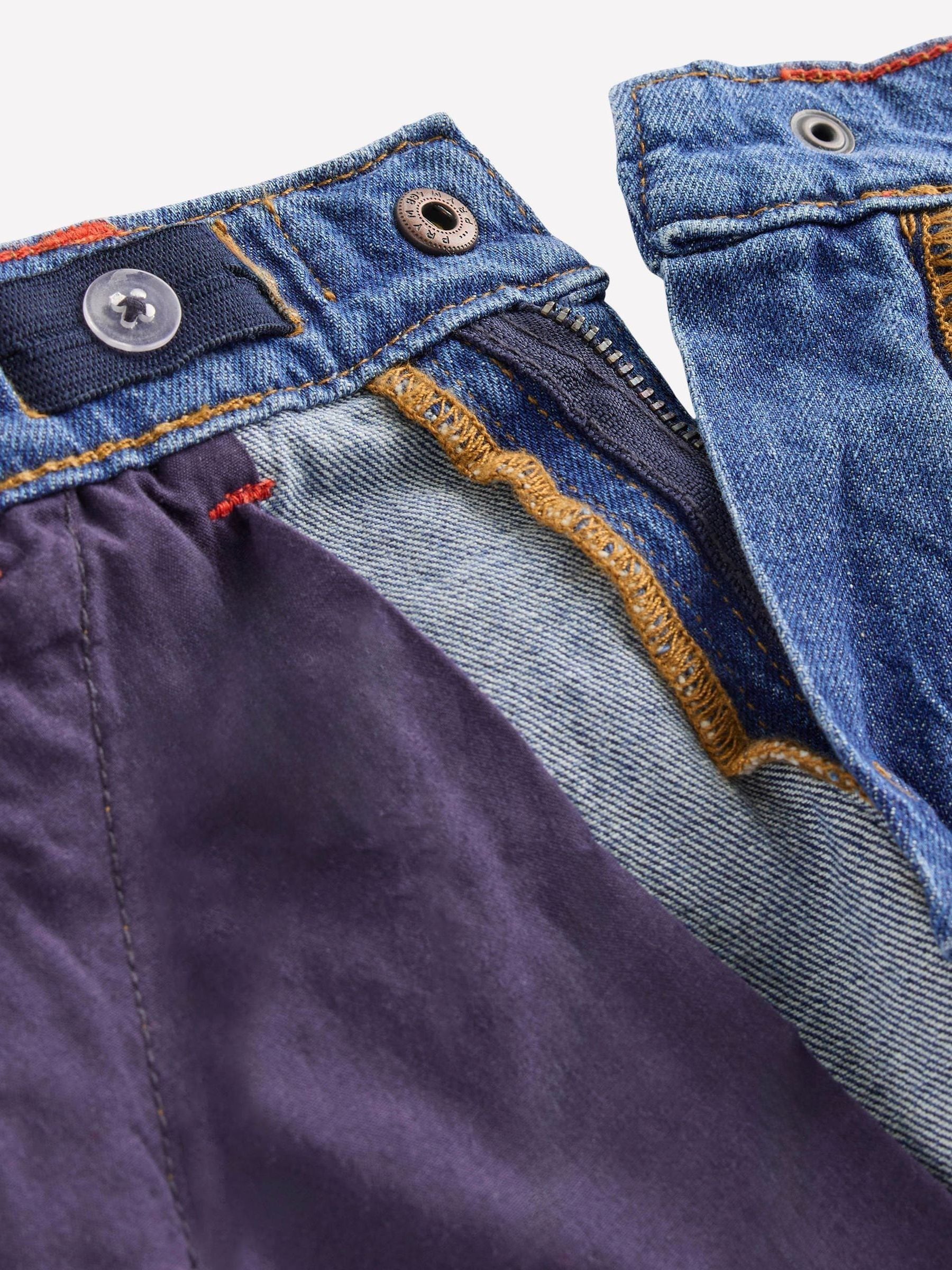 Dsiney Kidz - Boden Blue Carpenter Shorts image 3