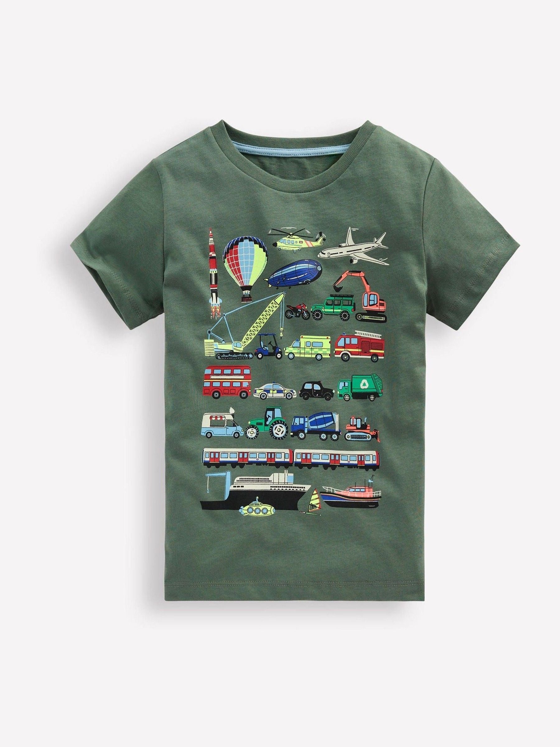 Boden Green Glow In The Dark T-Shirt image 1