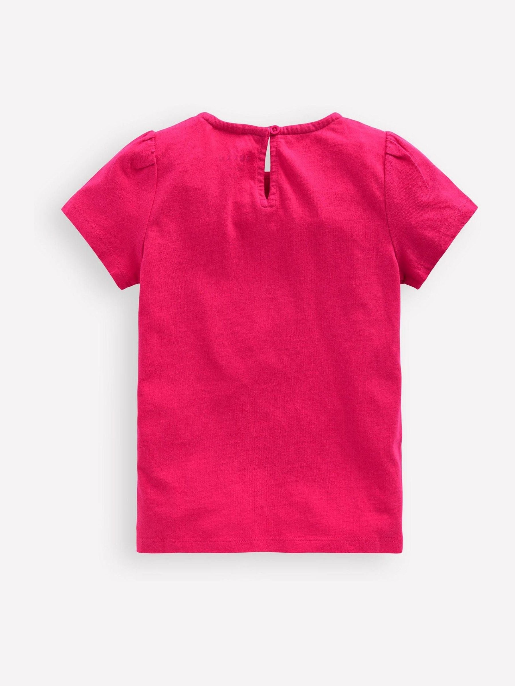 Dsiney Kidz - Boden Pink Flower Trim T-Shirt image 2