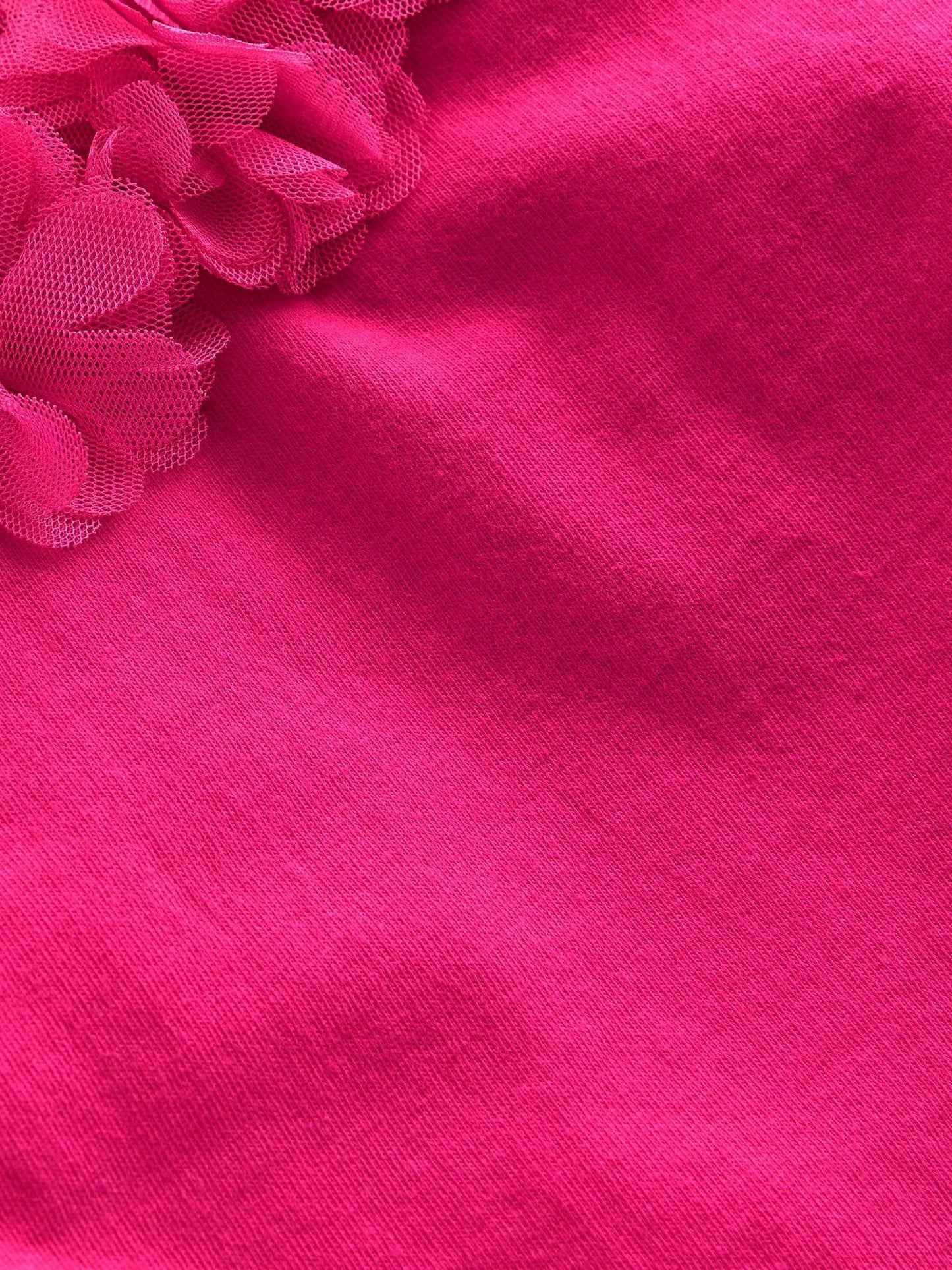 Dsiney Kidz - Boden Pink Flower Trim T-Shirt image 3