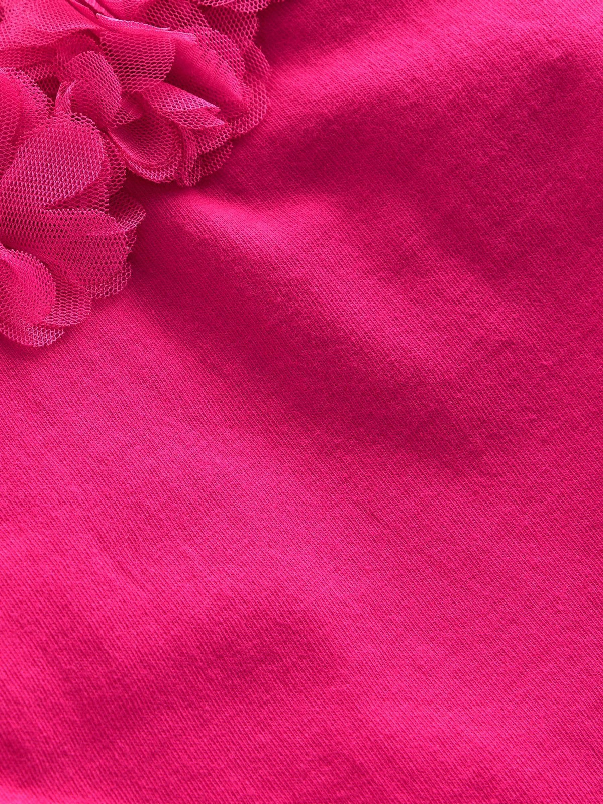 Dsiney Kidz - Boden Pink Flower Trim T-Shirt image 3