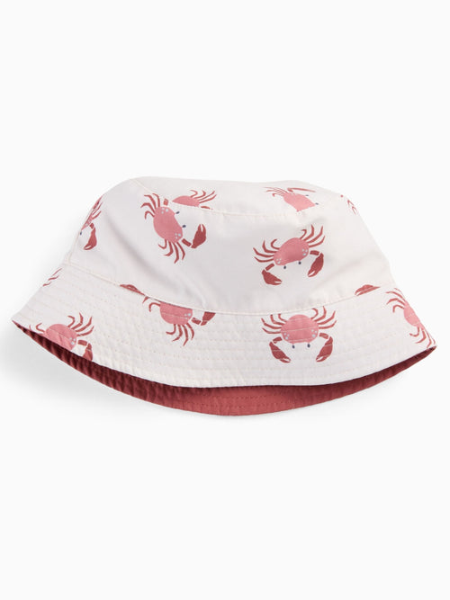 KIDLY by MORI Cream Soft And Lightweight Bucket Hat image 1