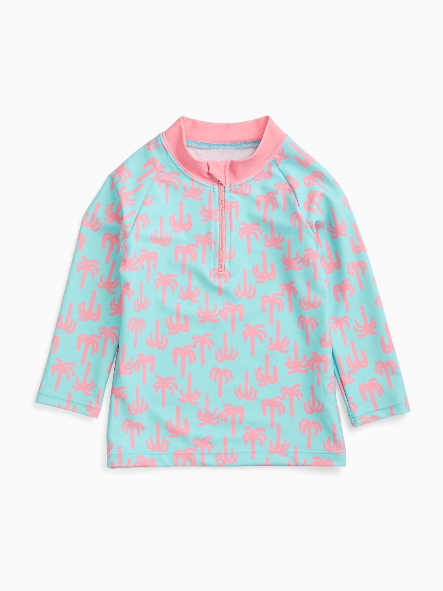 KIDLY by MORI Blue Sunsafe Zip Rash Vest image 2