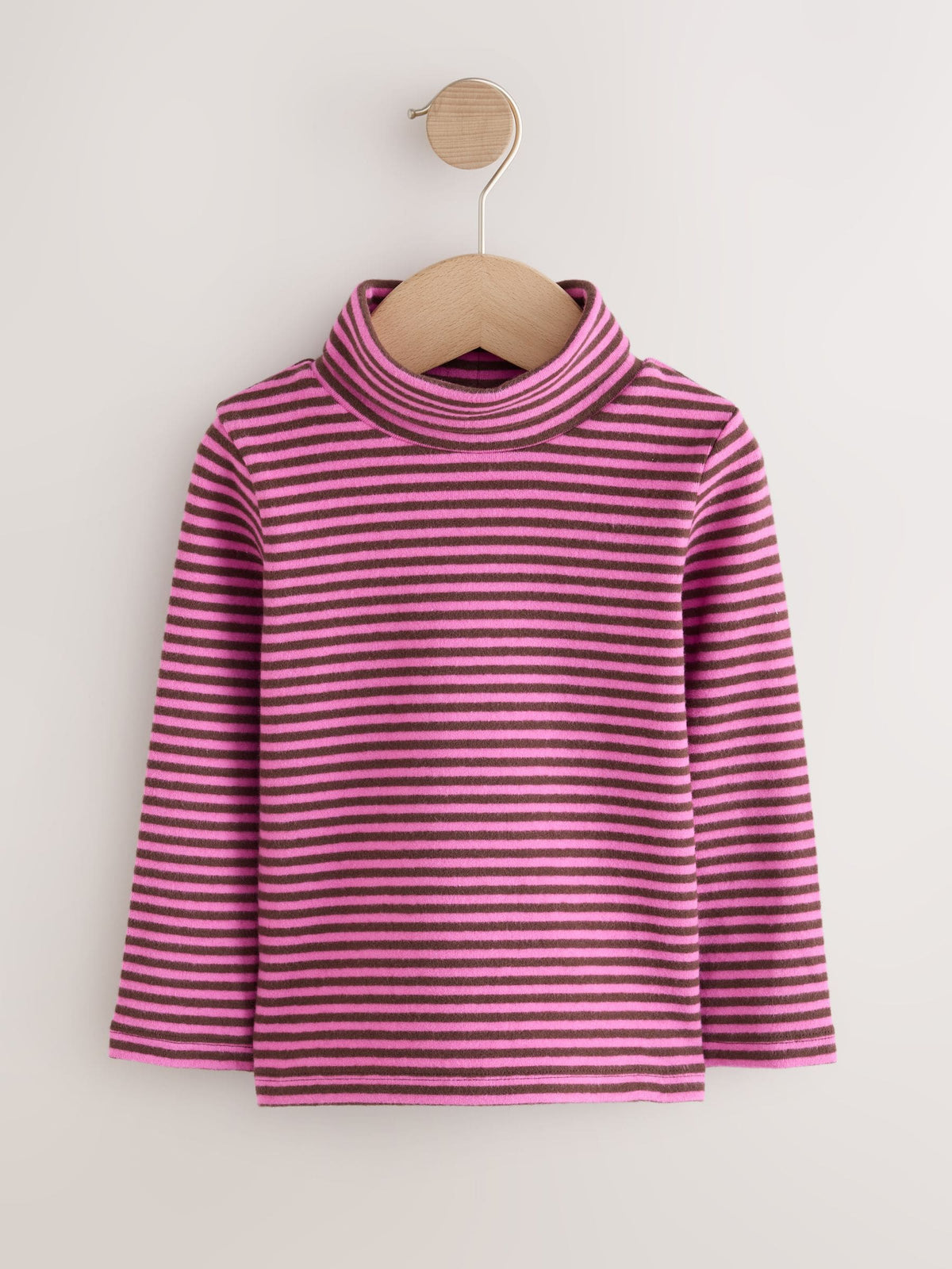 Dsiney Kidz - Navy/ Grey/ Purple Long Sleeve Roll Neck Top 3 Pack (3mths-7yrs) image 5