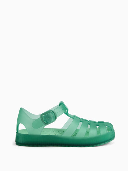 KIDLY by MORI Light Green Soft Comfy Jelly Sandals image 4