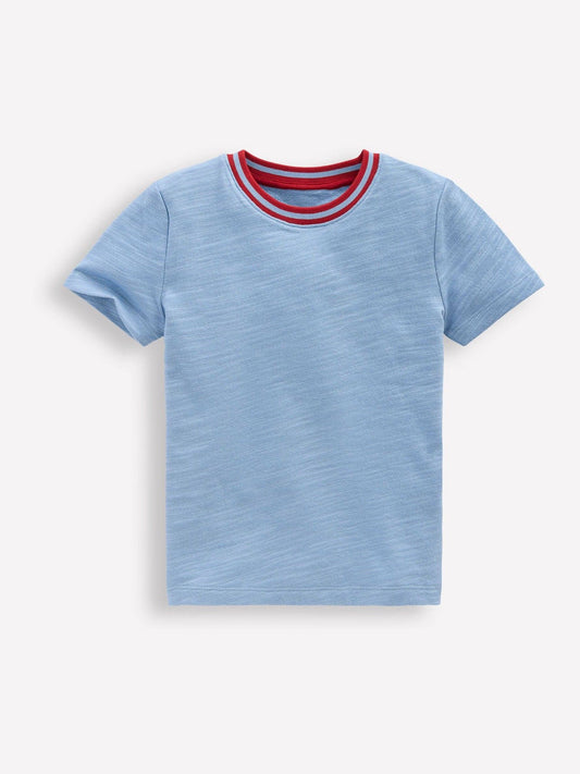 Boden Blue Short Sleeve Mid Weight T-Shirt image 1