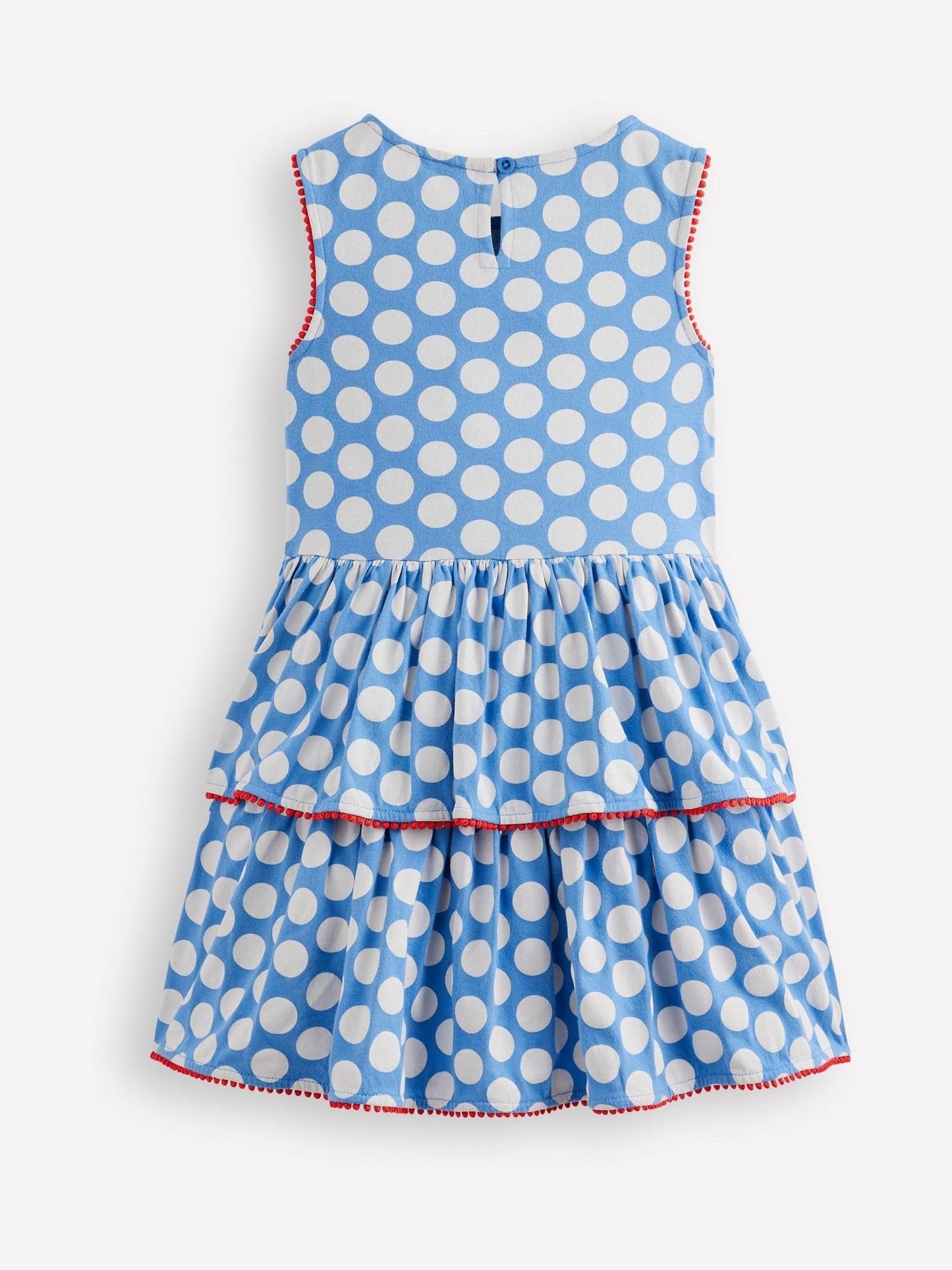Boden Blue Tiered Jersey Sun Dress image 2