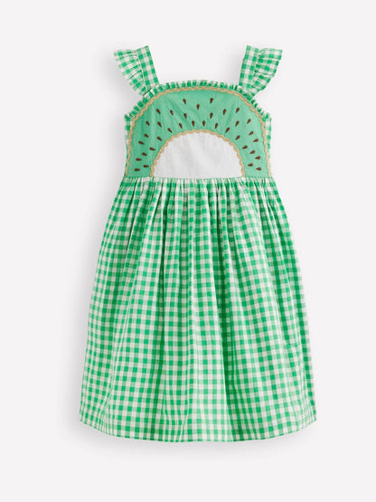 Boden Green Novelty Strappy Dress image 1