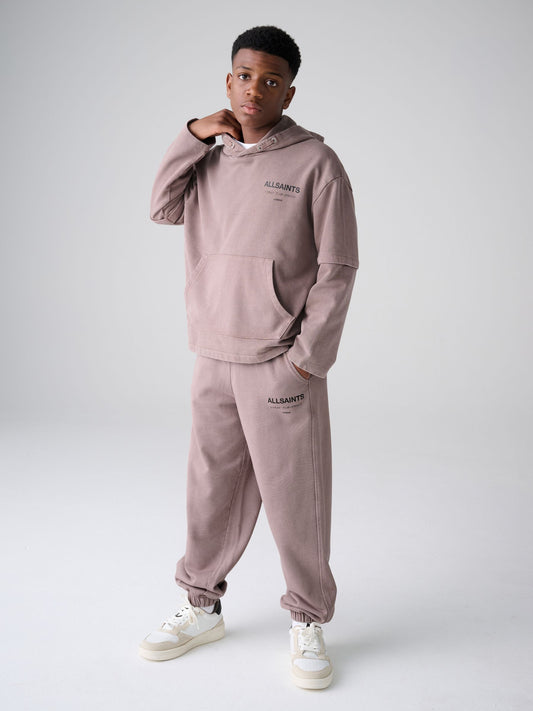 smALLSAINTS Pink Underground Mock Hoodie and Joggers Set - image 1