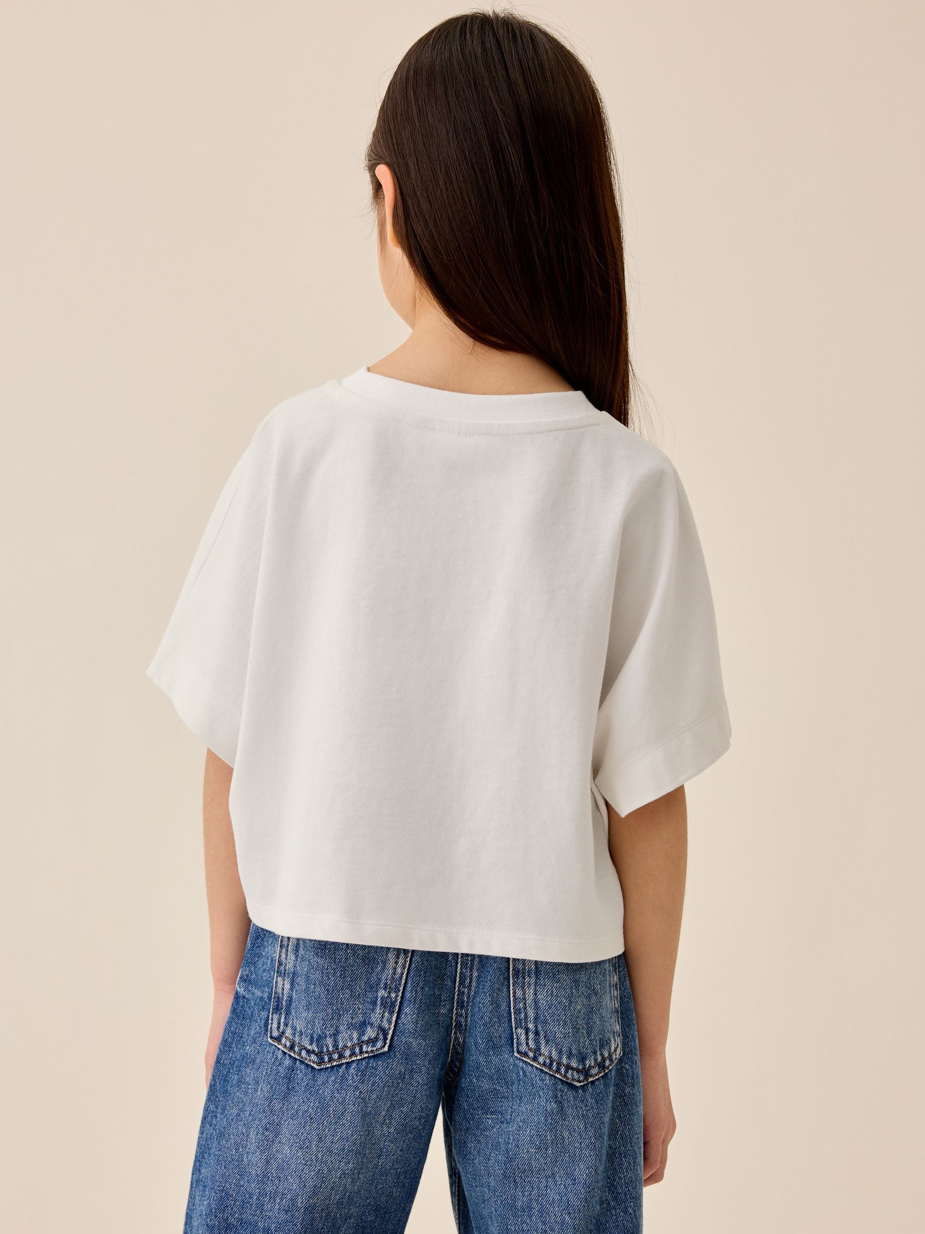 Dsiney Kidz - White Matcha Boxy Graphic T-Shirt (3-16yrs) image 3