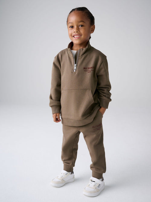 smALLSAINTS Green Underground Funnel Neck Sweater and Joggers Set - image 1
