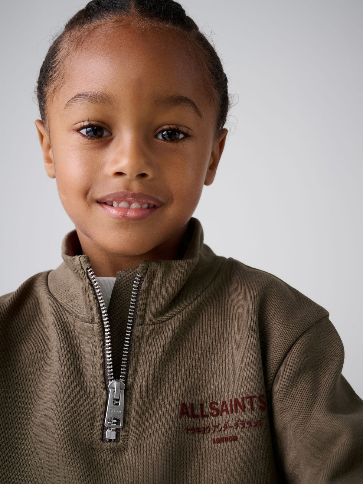 smALLSAINTS Green Underground Funnel Neck Sweater and Joggers Set - image 3