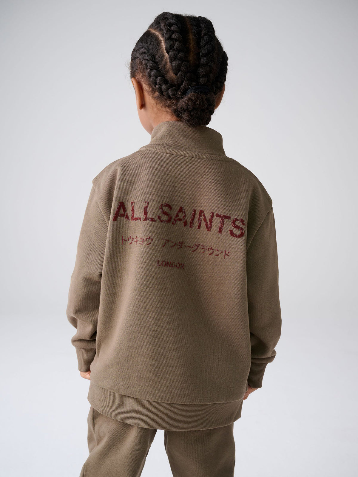 smALLSAINTS Green Underground Funnel Neck Sweater and Joggers Set - image 5