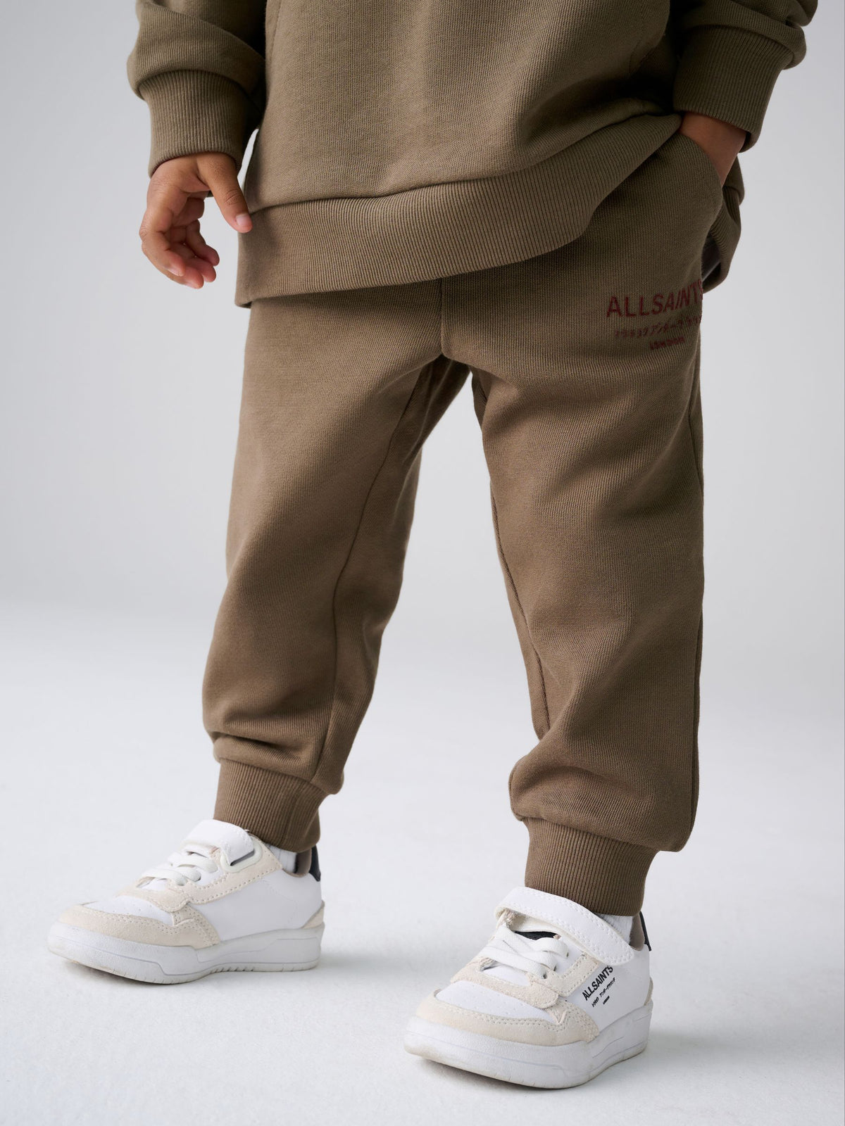 smALLSAINTS Green Underground Funnel Neck Sweater and Joggers Set - image 6