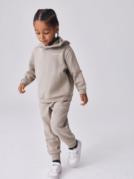 smALLSAINTS Brown Underground Oversized Younger Hoodie and Joggers Set - image 1