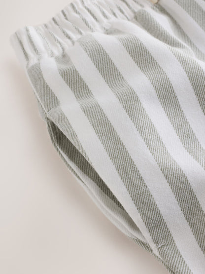 Green Hedben Stripe Yard Christmas Matching Family Pyjamas (9mths-16yrs) - image 11