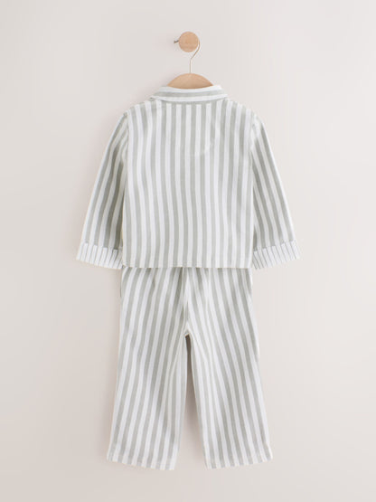 Green Hedben Stripe Yard Christmas Matching Family Pyjamas (9mths-16yrs) - image 7