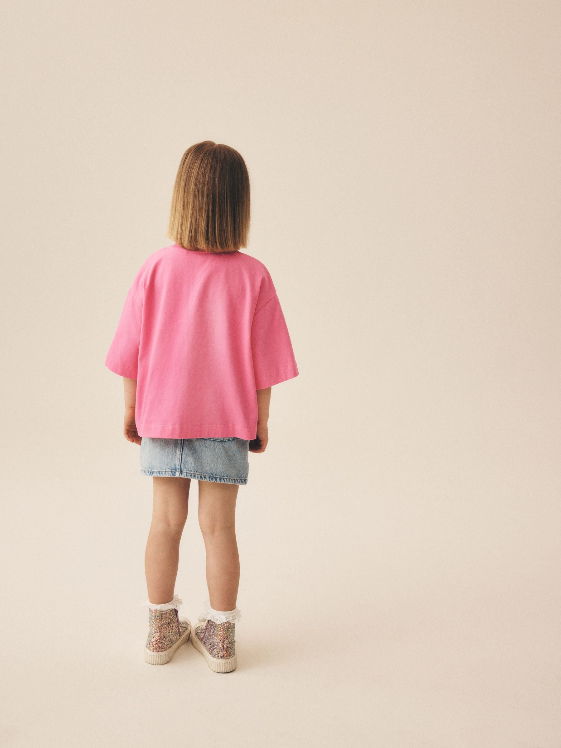 Dsiney Kidz - Pink Disco Sequin T-Shirt (3-16yrs) image 3