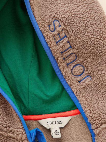 Joules Boys' Ellis Brown Zip Up Hooded Fleece - image 5