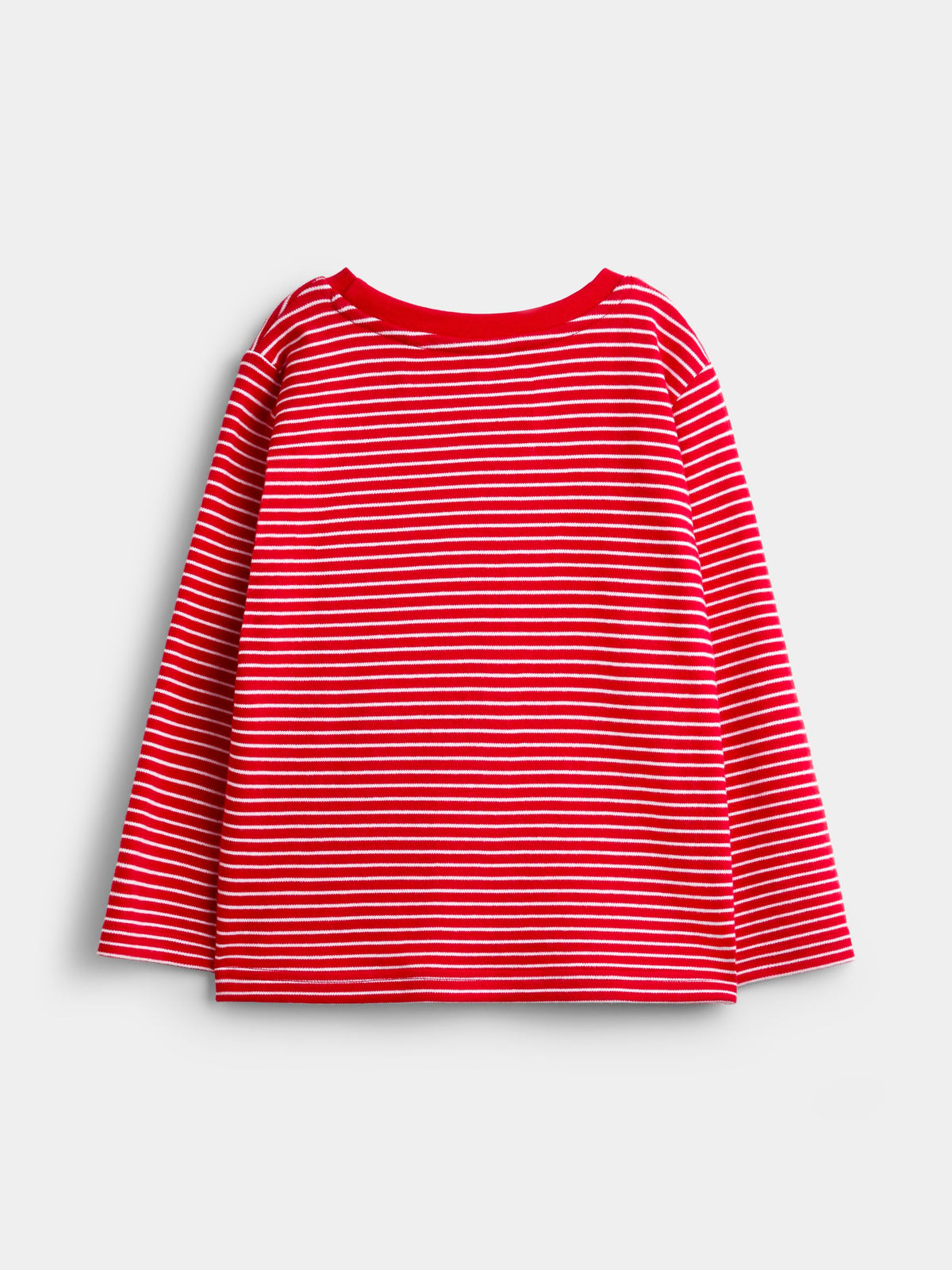 JoJo Maman Bébé Red Stripe Christmas Jersey Pyjamas - image 3
