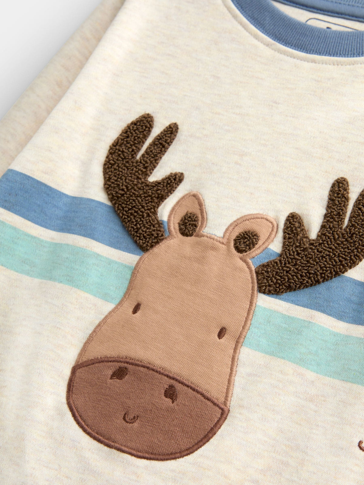 JoJo Maman Bébé Blue Moose 2-Pack Mixed Pyjamas - image 10