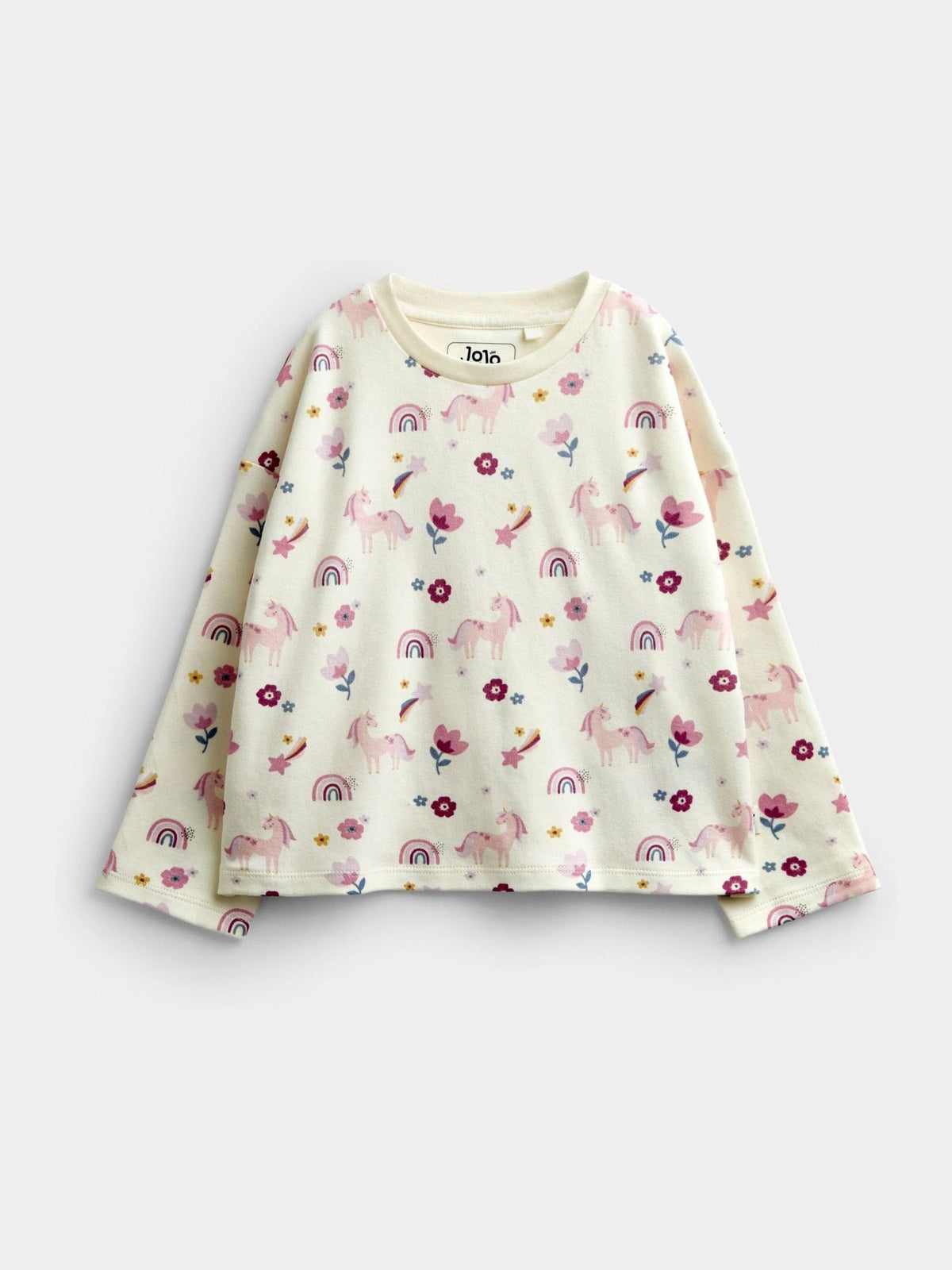 JoJo Maman Bébé Pink Unicorn 2-Pack Jersey Pyjamas - image 4