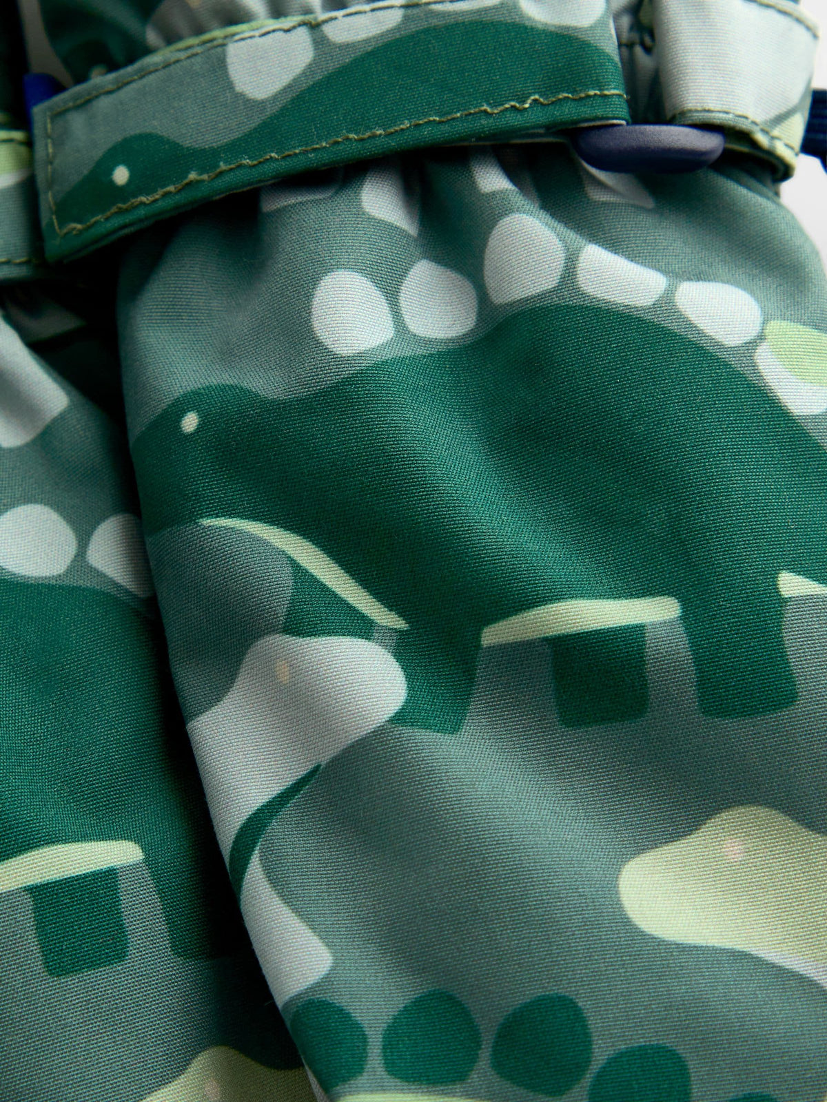 JoJo Maman Bébé Green Dinosaur Fleece Lined Mittens - image 4