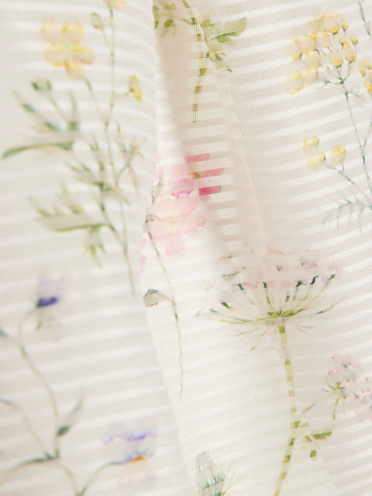 River Island White Floral Burnout Mesh Dress image 3