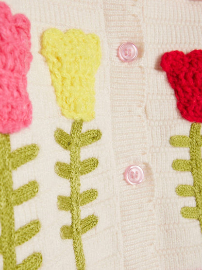 Dsiney Kidz - River Island Yellow Tulip Knitted Bloomer Set image 4