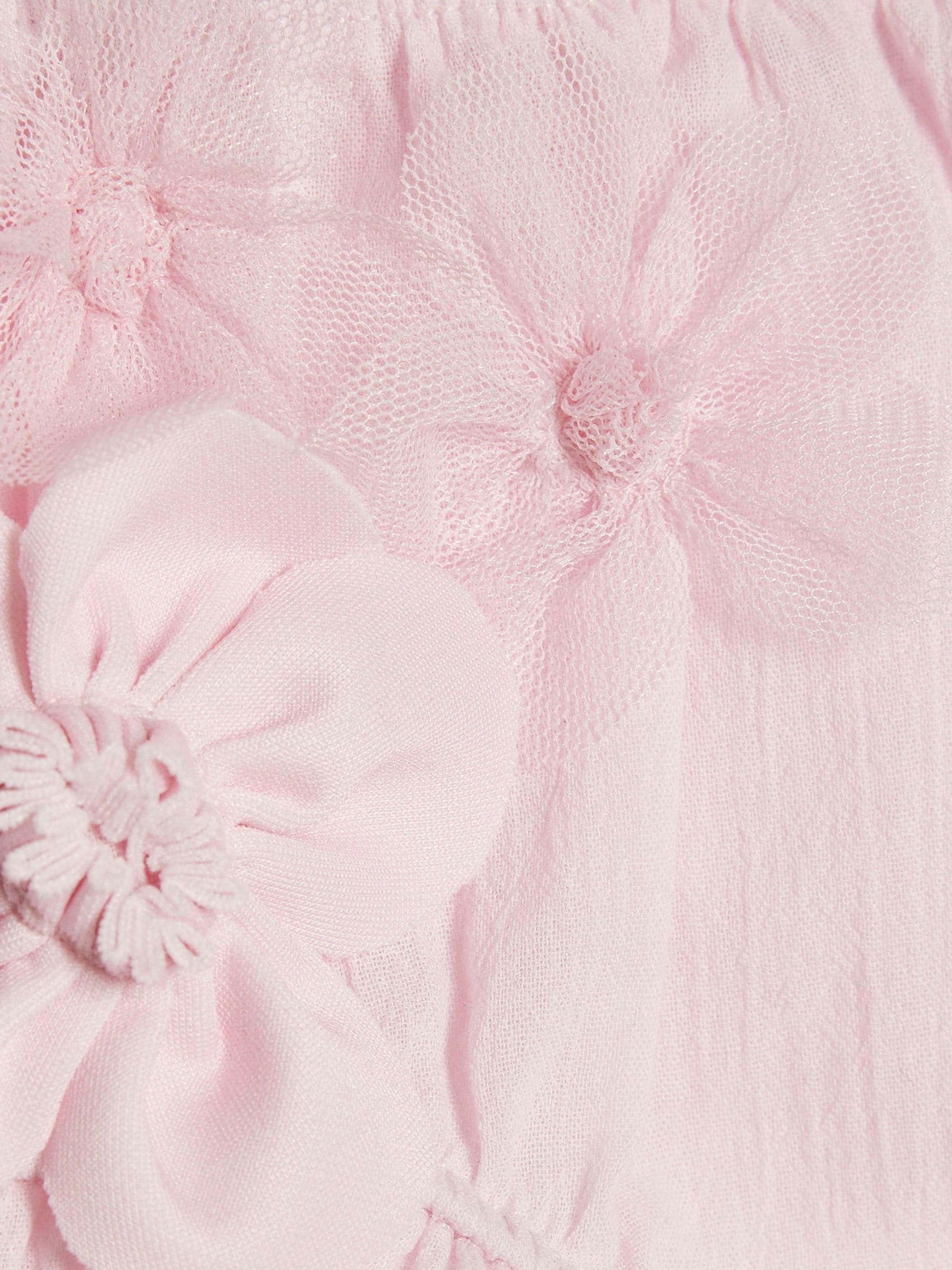 River Island Pink Flower Smock Top And Shorts Set image 4