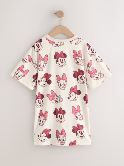 Pink/White Minnie Nighties 2 Pack (2-14yrs) - image 4