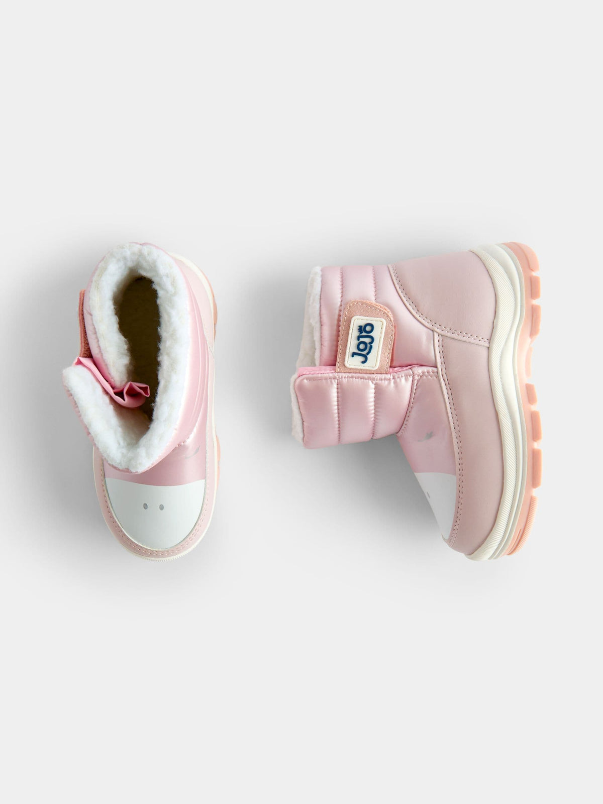 JoJo Maman Bébé Pink Unicorn Cosy Snow Boots - image 3