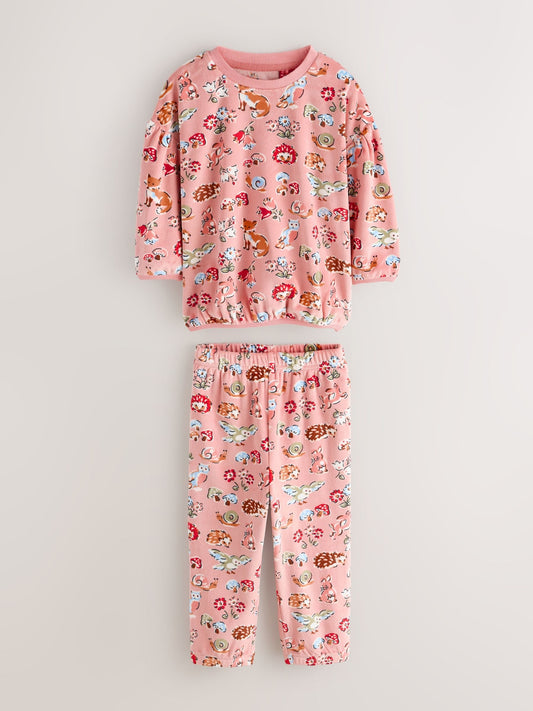 Pink Cath Kidston Cosy Fleece Pyjamas - image 1