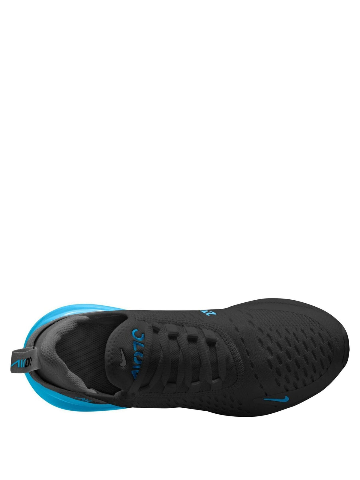 Nike Black/Bright Blue Youth Air Max 270 Trainers - image 2