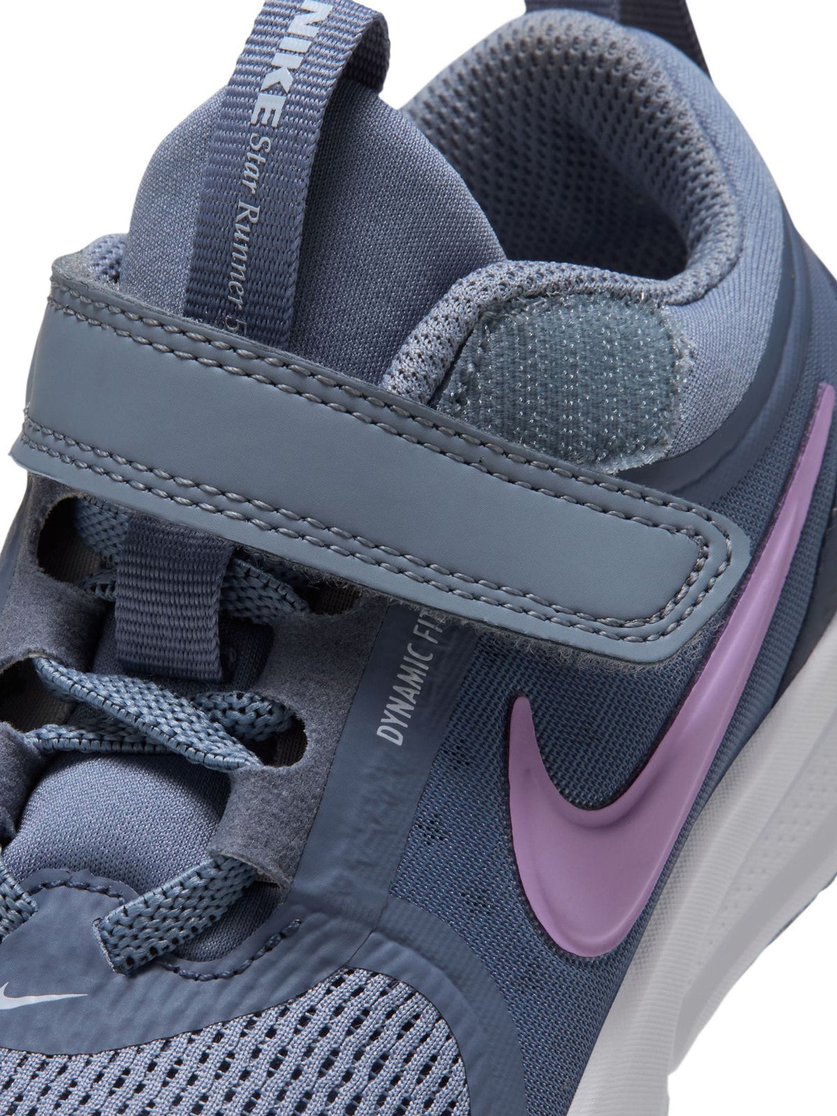 Nike Grey Pink Junior Star Runner 5 Trainers - image 8