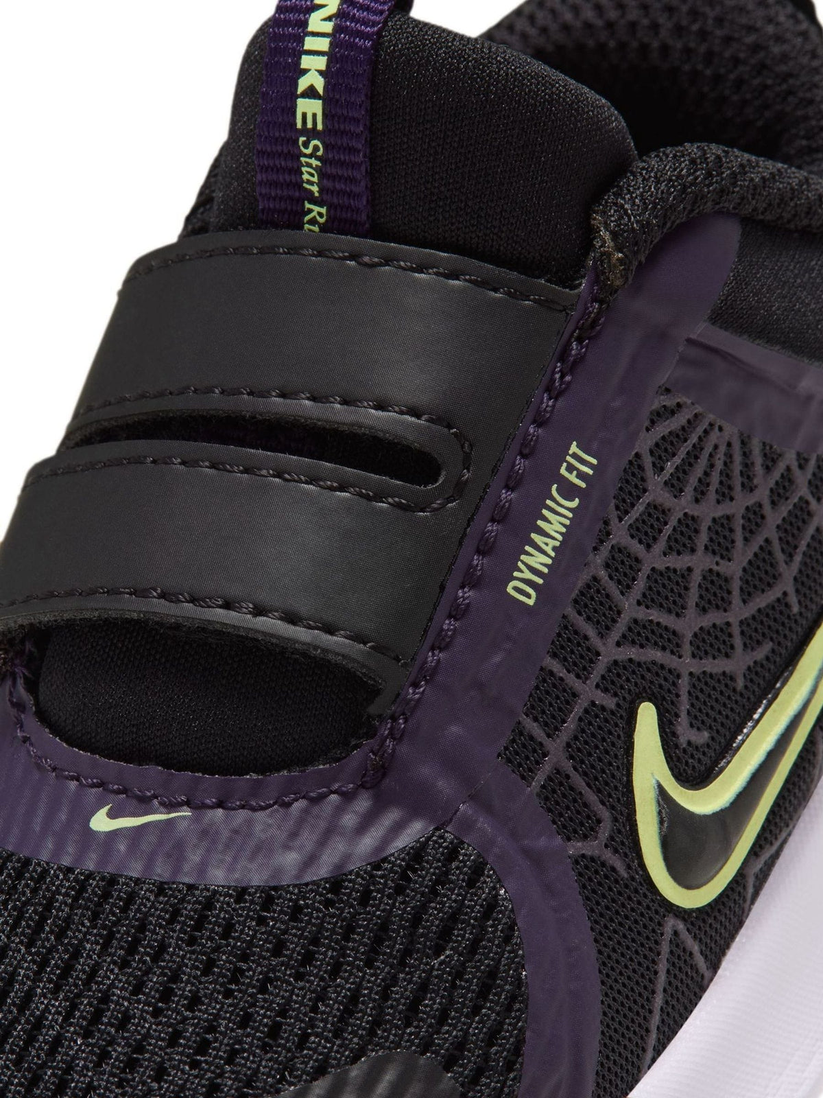 Nike Black/Purple Infant Star Runner Trainers - image 6